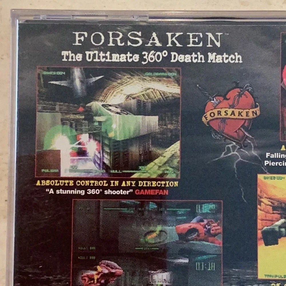 Forsaken PlayStation Game CIB PS1